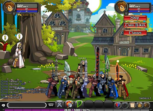 battleon  characters